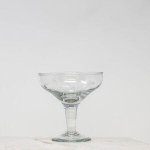 Etched Stars Champagne Coupe