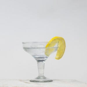 Etched Stars Champagne Coupe