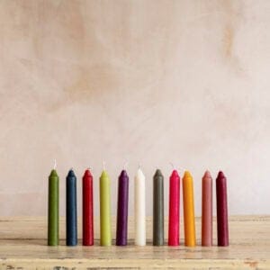 Stubby Candle Various Colours