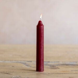 Stubby Candle Plum