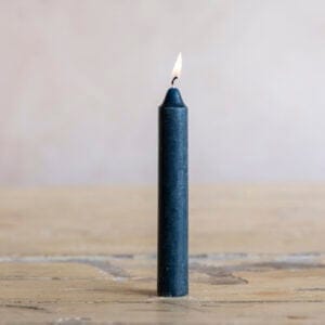 Stubby Candle Inky Blue