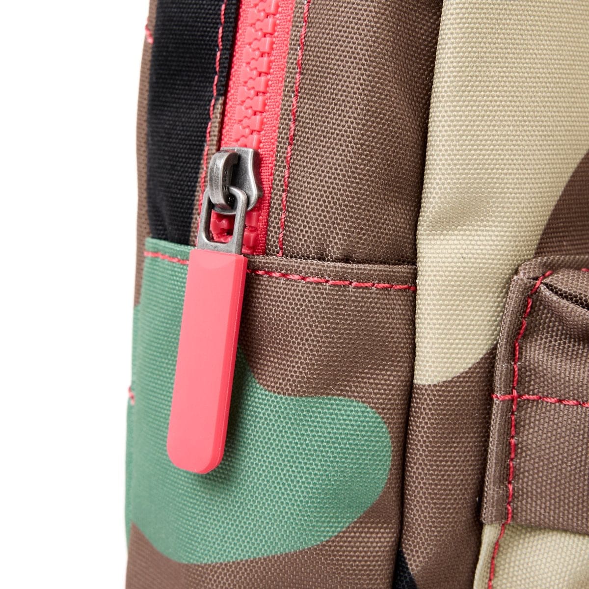 Willesden B Vintage Camo Recycled Canvas Crossbody