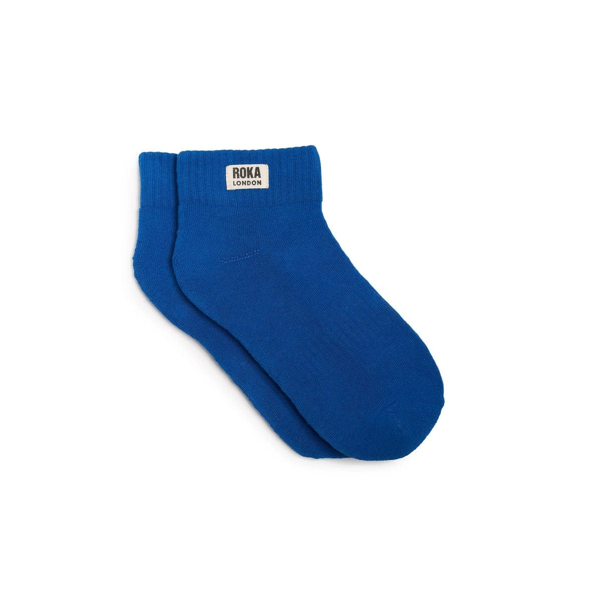 Roka Wembley Organic Cotton Socks Bright Blue