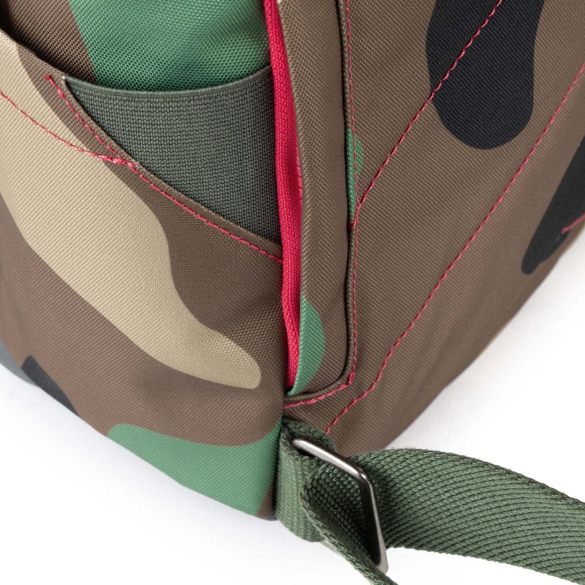 Roka Canfield B Vintage Camo Sustainable Canvas Rucksack