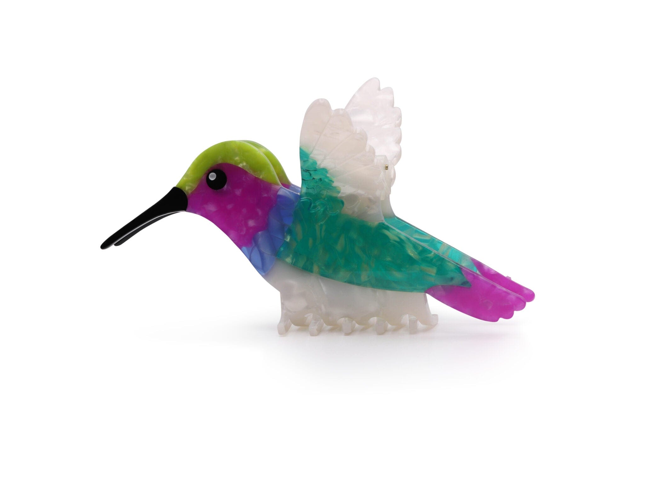 Novelty Resin Hair Grip, Hummingbird