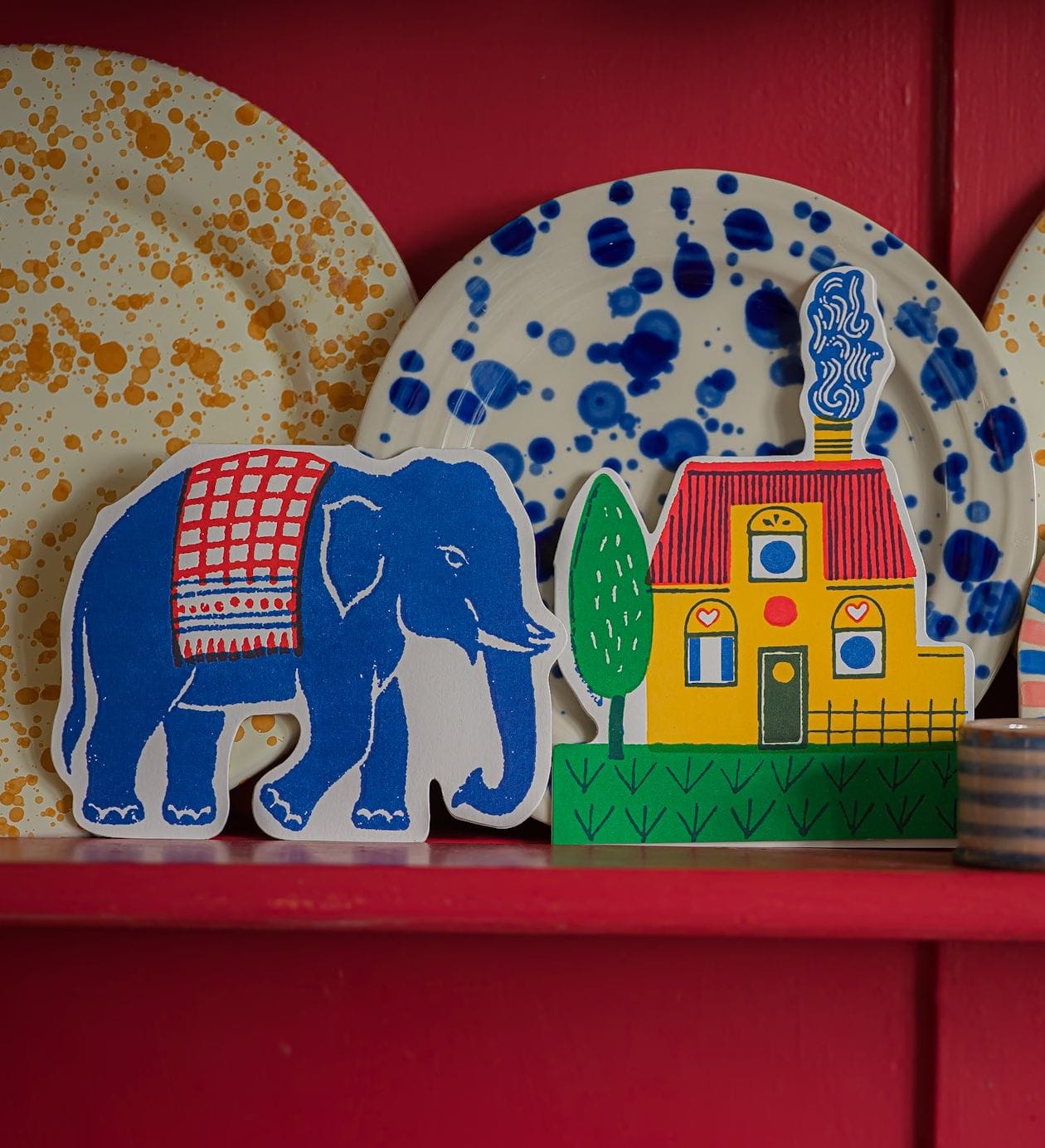 Cut-Out Card Elephant