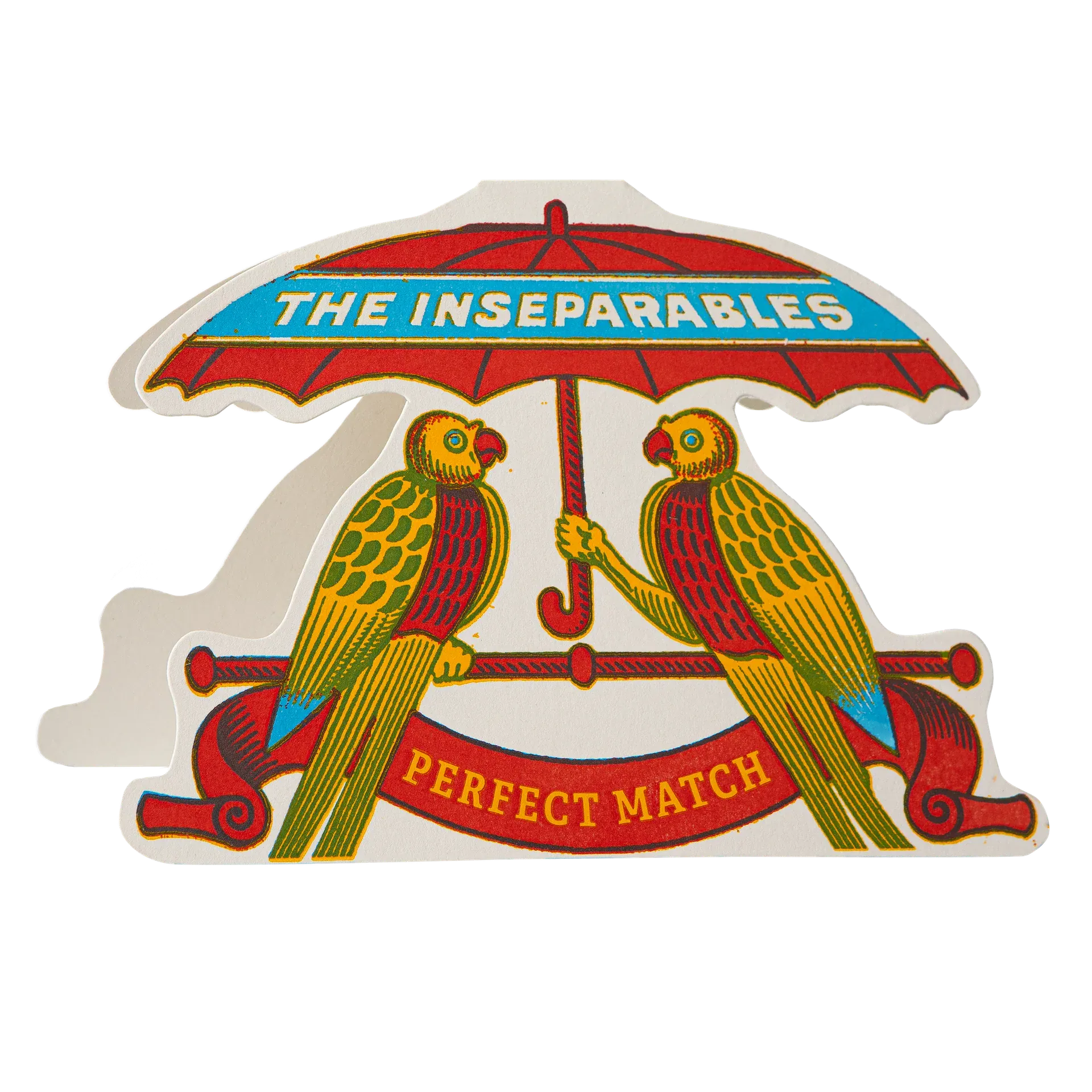 Cut-Out Card The Inseparables