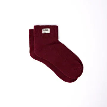 Roka Wembley Organic Cotton Socks Plum