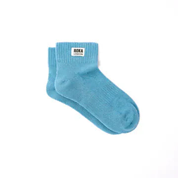 Roka Wembley Organic Cotton Socks, Adriatic
