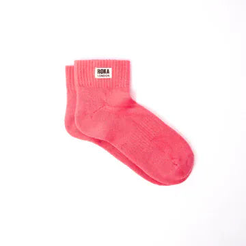 Roka Wembley Organic Cotton Socks, Sugar Coral