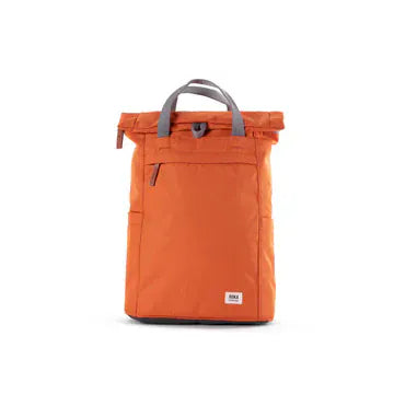Roka Finchley A Recycled Canvas Rucksack Medium Atomic Orange