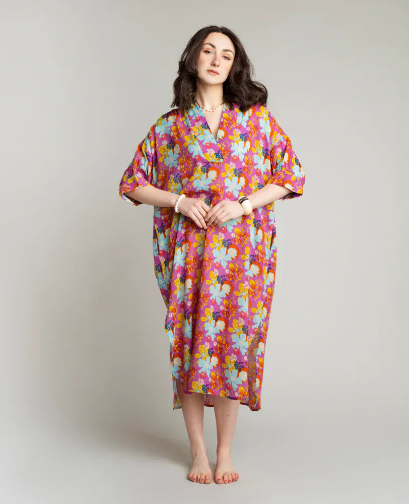 Nadine Beach Dress, Mackintosh Purple