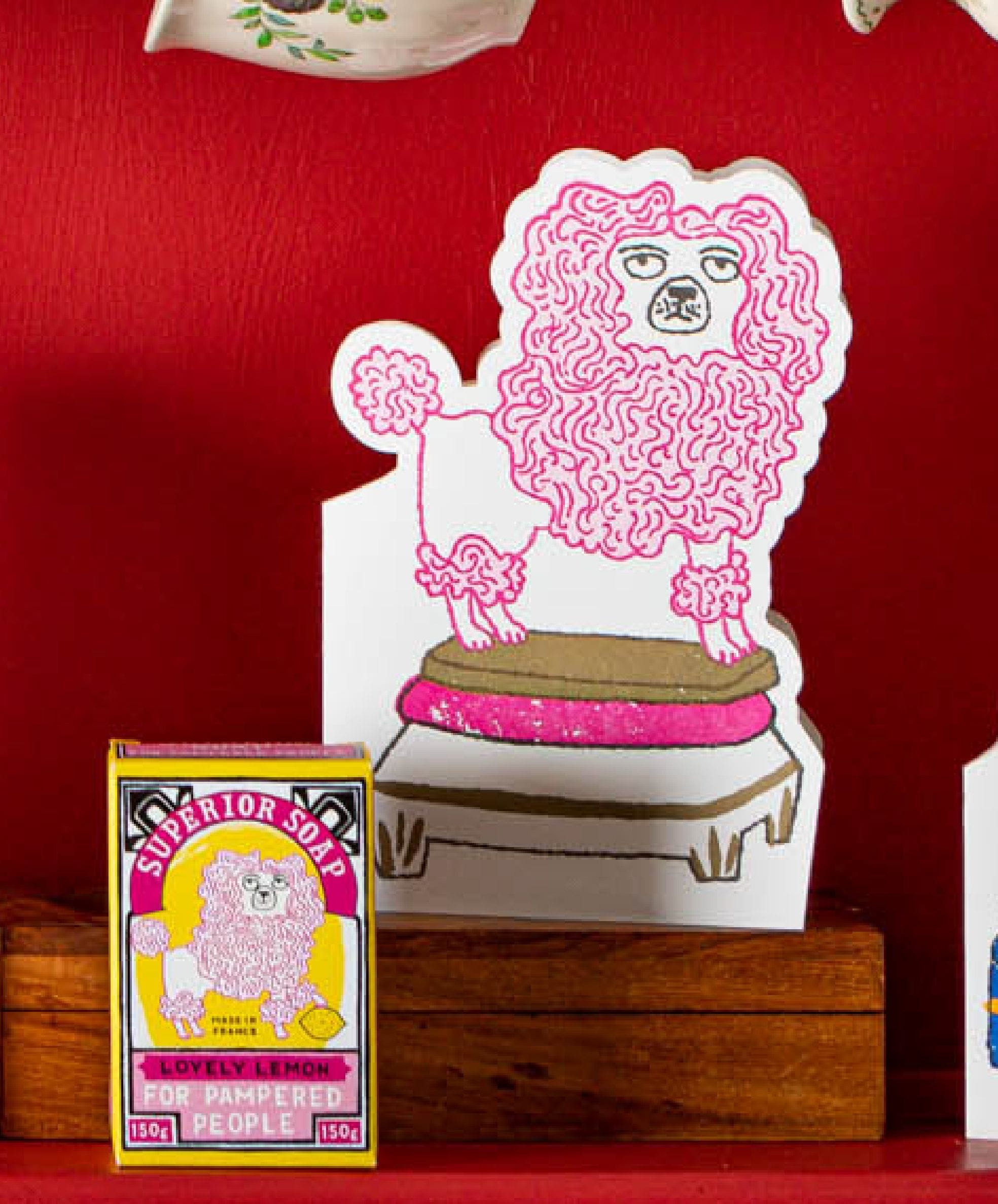 Cut-Out Card Poodle