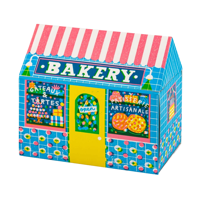 Bakery House-Shaped Matchbox