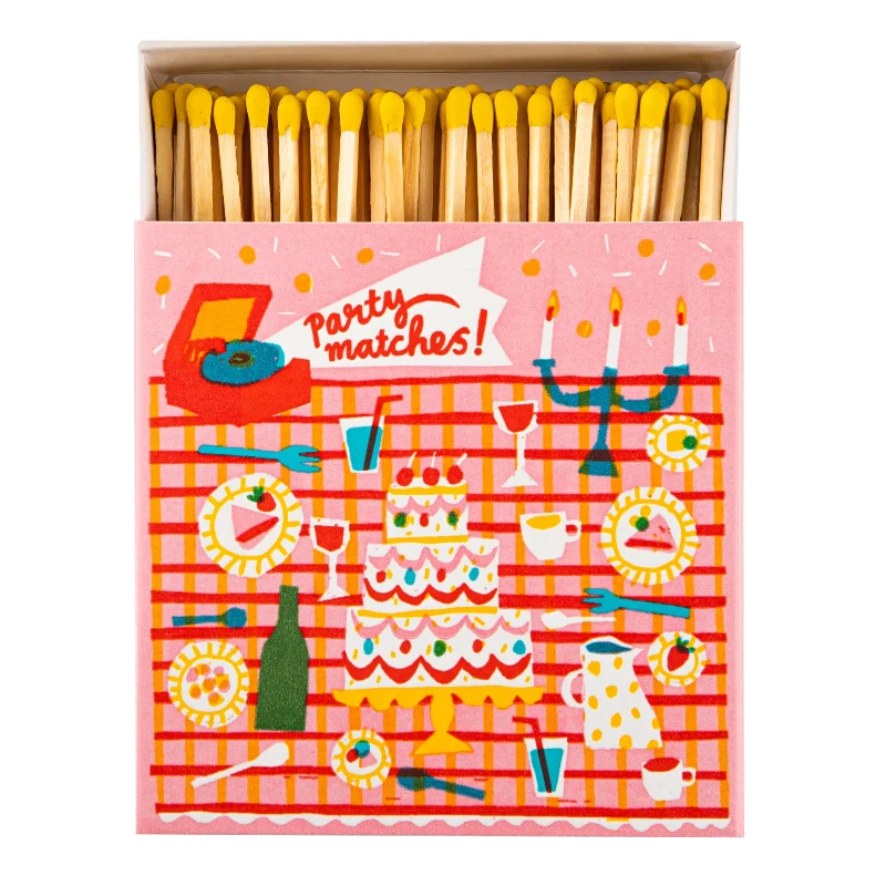 Square Luxury Match Box Picnic Party