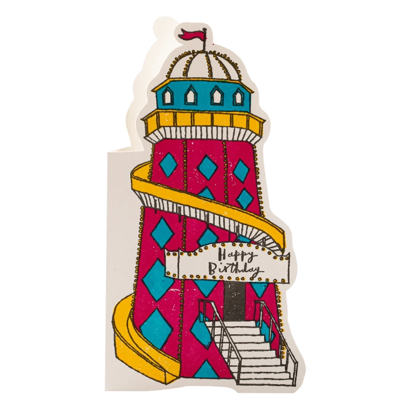 Cut-Out Card Helter Skelter
