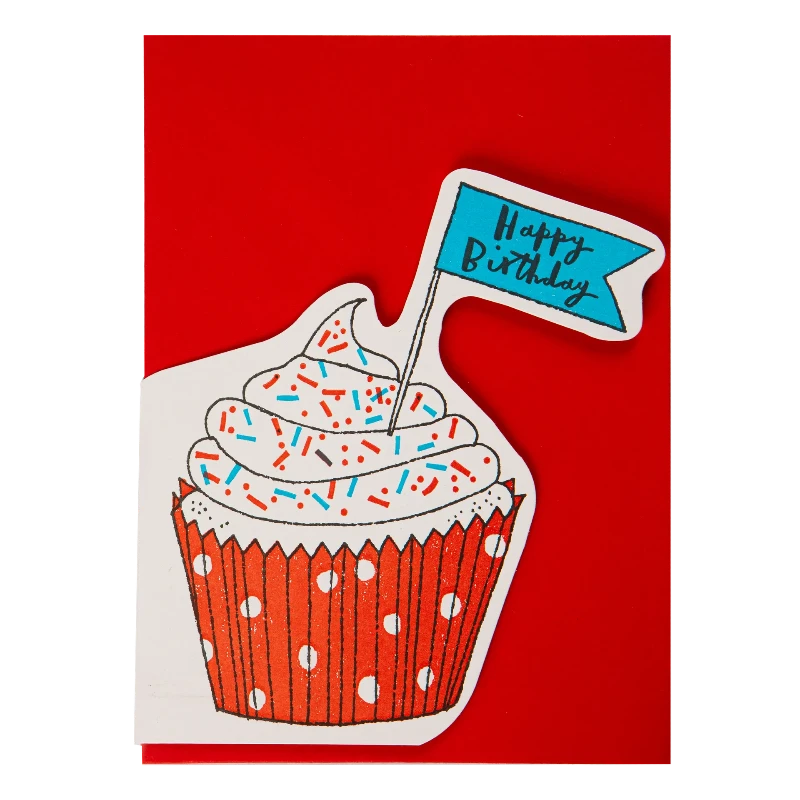 Cut-Out Card Cupcake