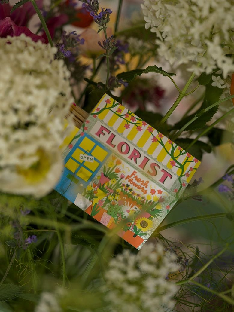 Florist House-Shaped Matchbox