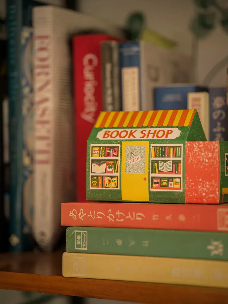 Bookshop House-Shaped Matchbox