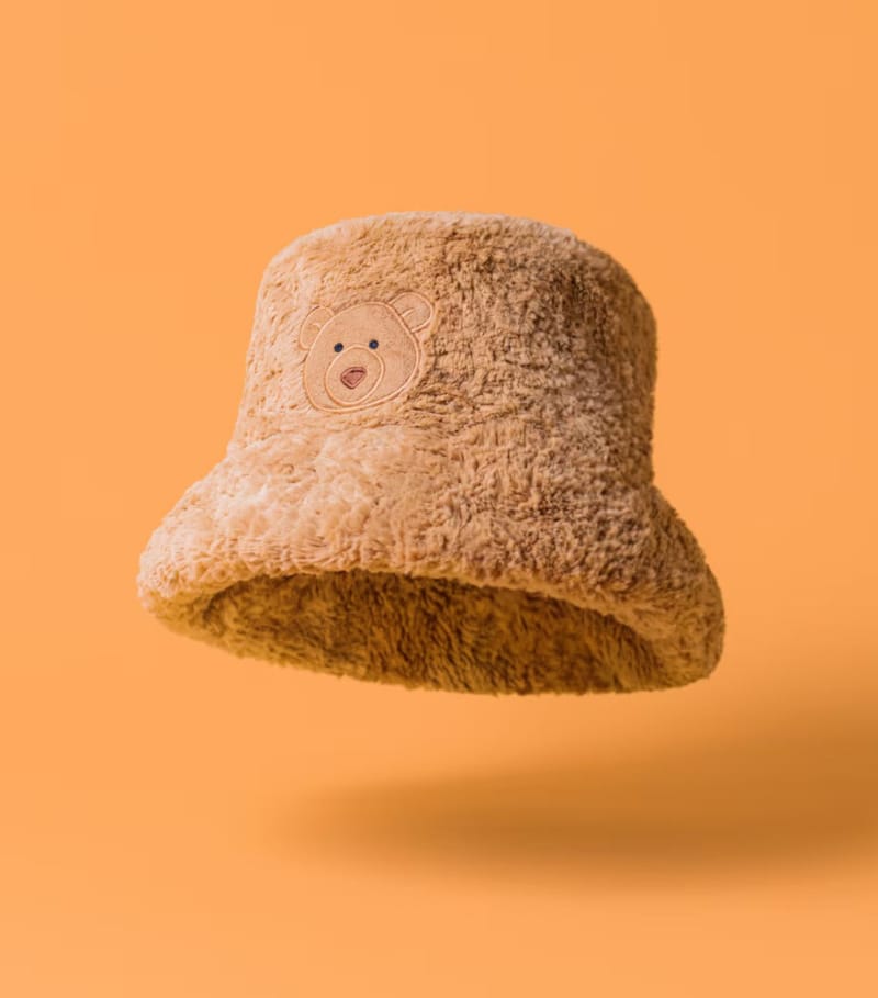 Jellycat Bartholomew Bear Fluffleshade Hat