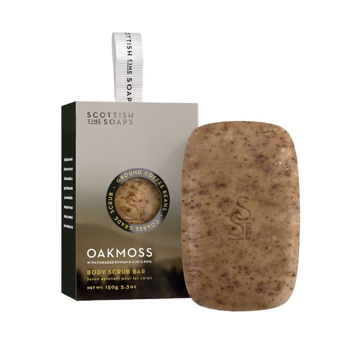 Oakmoss Exfoliating Body Scrub Bar 150g