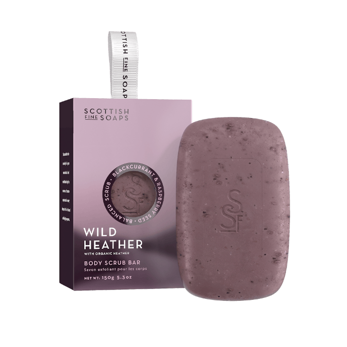 Wild Heather Exfoliating Body Scrub Bar 150g
