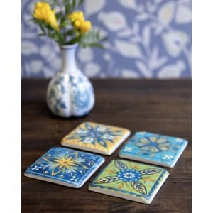 Naxos Coasters Set of 4