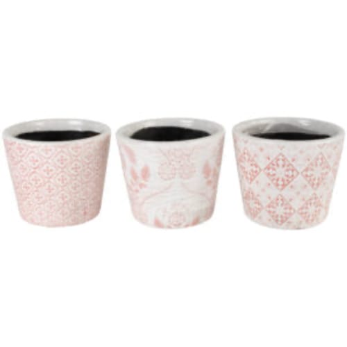 Mini Old Dutch Flower Pot Rose Pink