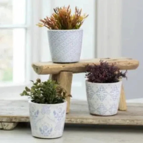 Mini Old Dutch Flower Pot Powder Blue