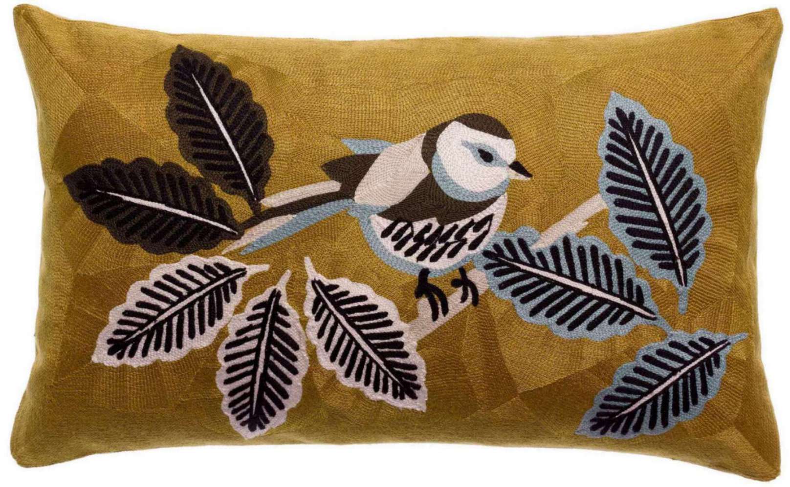 Zazu Embroidered Cushion Cover, Multicoloured 30 x 50