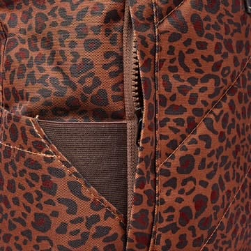 Roka Canfield Mini Leopard Recycled Canvas Medium Rucksack