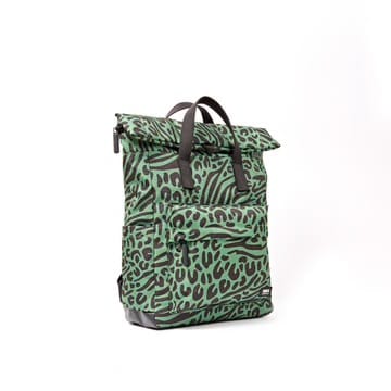 Roka Mixed Animal Artichoke Recycled Canvas Medium Rucksack