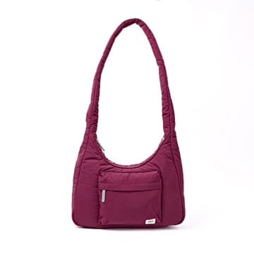 Roka Belsize Puffy Shoulder Bag, Medium Merlot