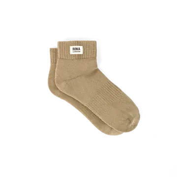 Roka Wembley Organic Cotton Socks Khaki