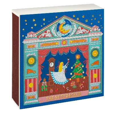 Square Luxury Match Box The Nutcracker