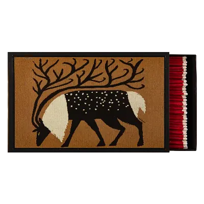 Giant Luxury Matches Reindeer