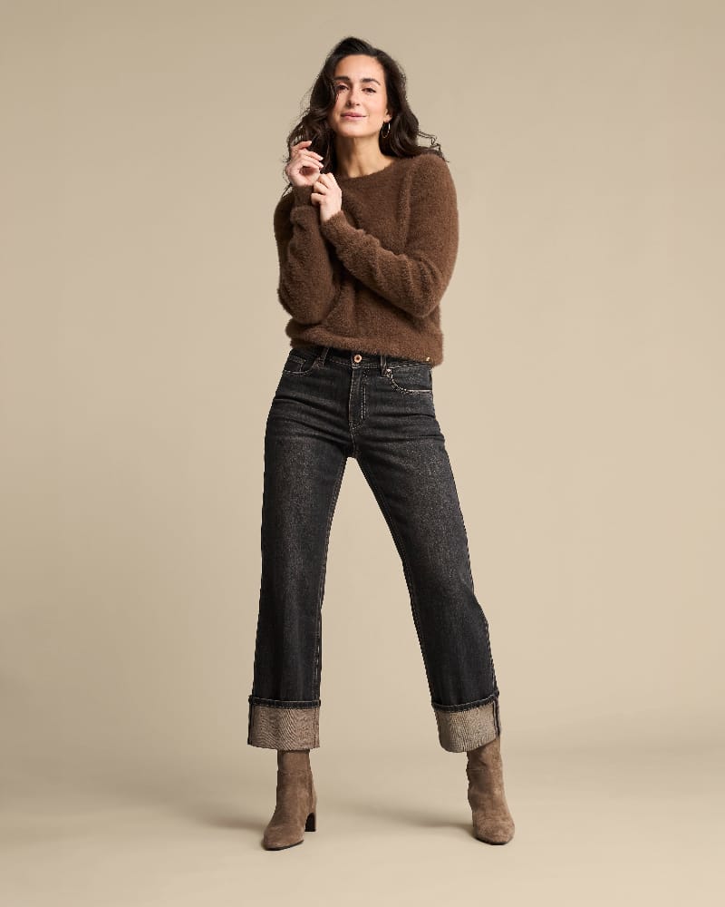 Red Button Kim Overdye Brown Tinted Jeans