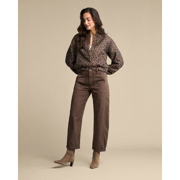 Red Button Jacquard Lurex Bomber Jacket, Leopard