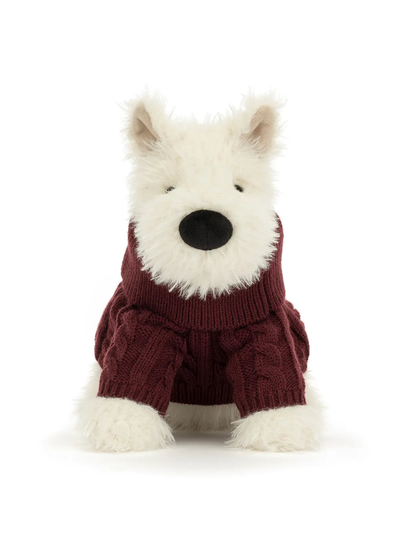 Jellycat Munro Scottie Dog 'Winter Jumper'