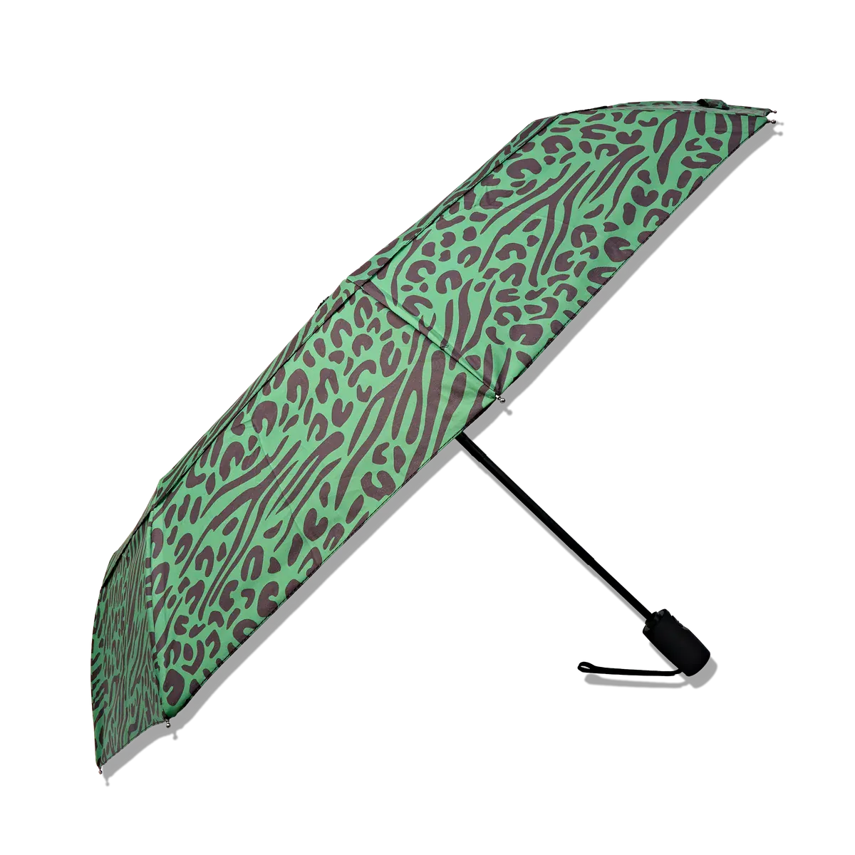 Waterloo Sustainable Nylon Umbrella, Mixed Animal Artichoke