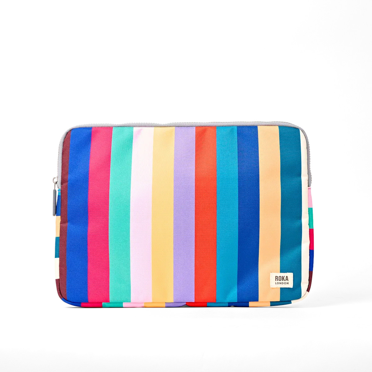 Roka Brick Lane Laptop Sleeve Wide Multi Stripe
