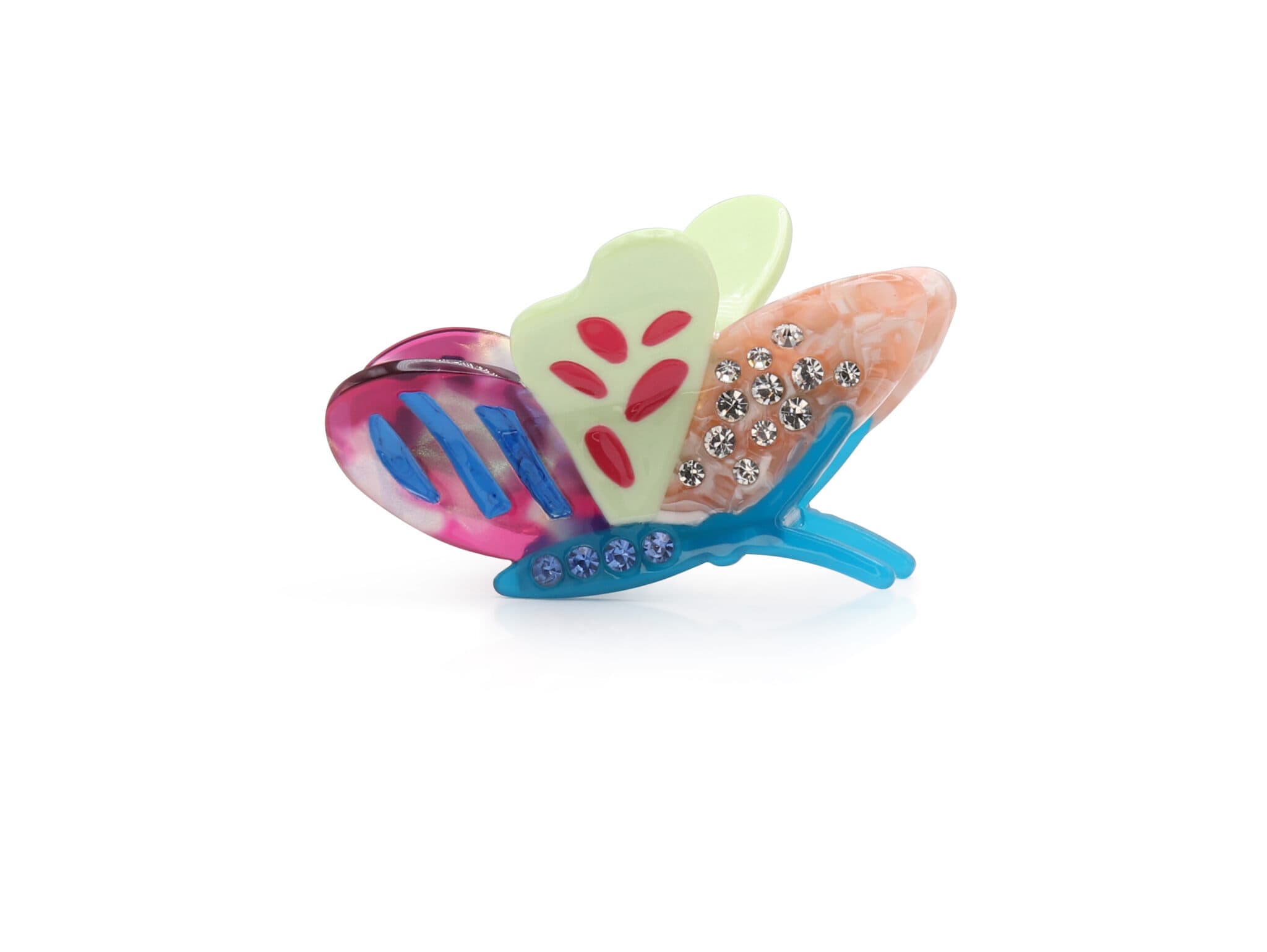 Novelty Resin Hair Grip, Butterfly