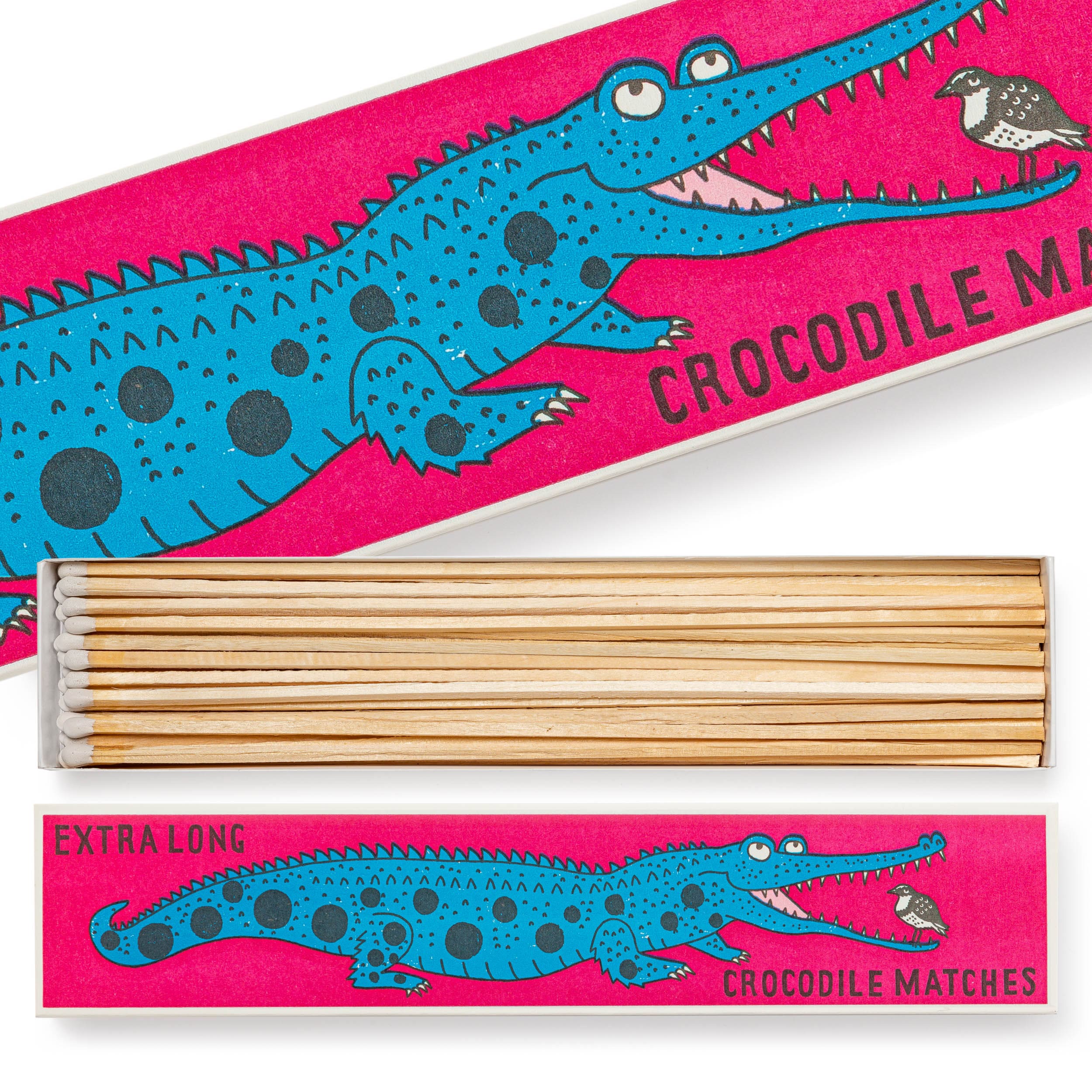 Extra Long Luxury Matches Crocodile