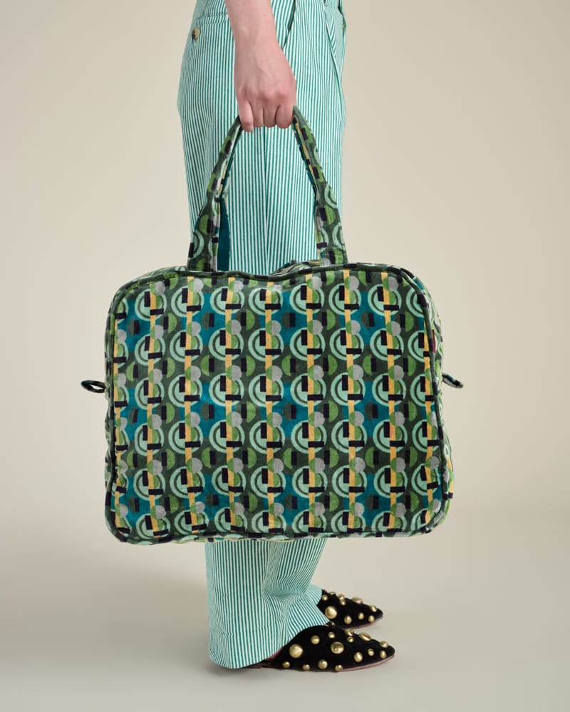 Poppins Velvet Weekend Bag Sonia Moss