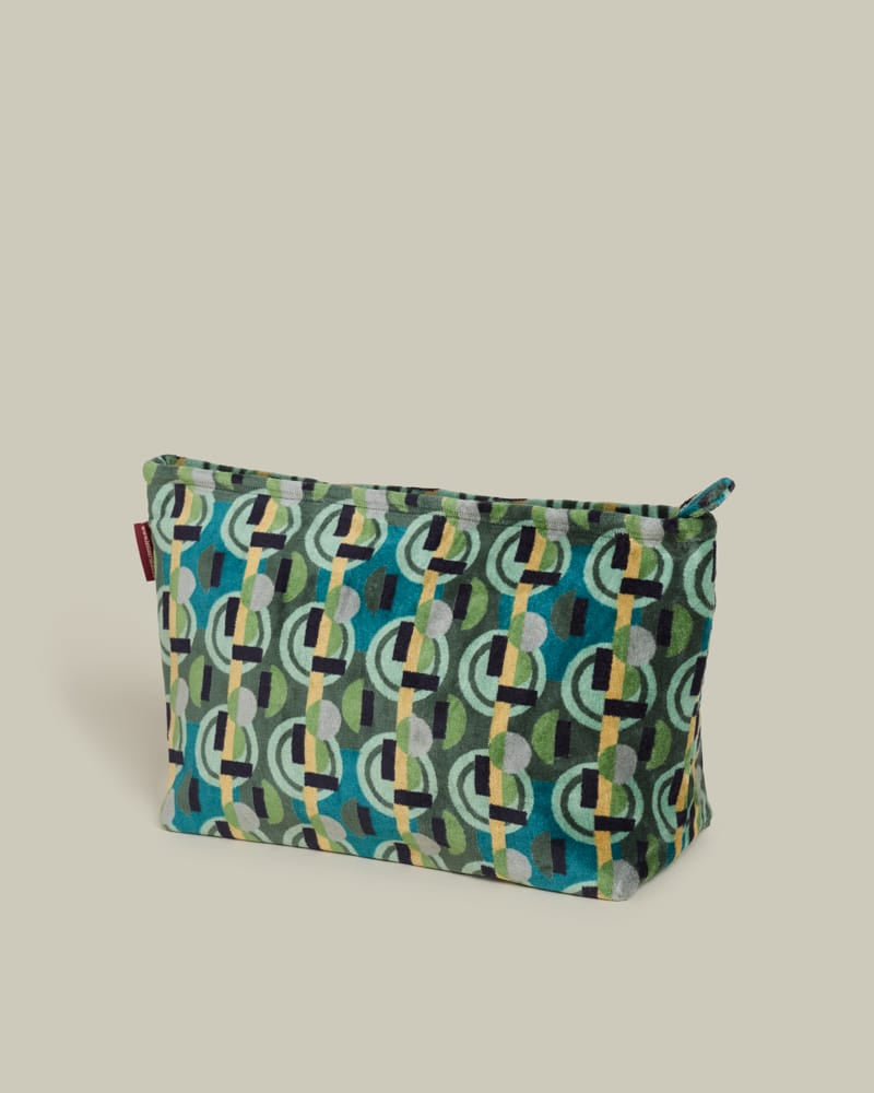 Large Velvet Washbag Sonia Moss