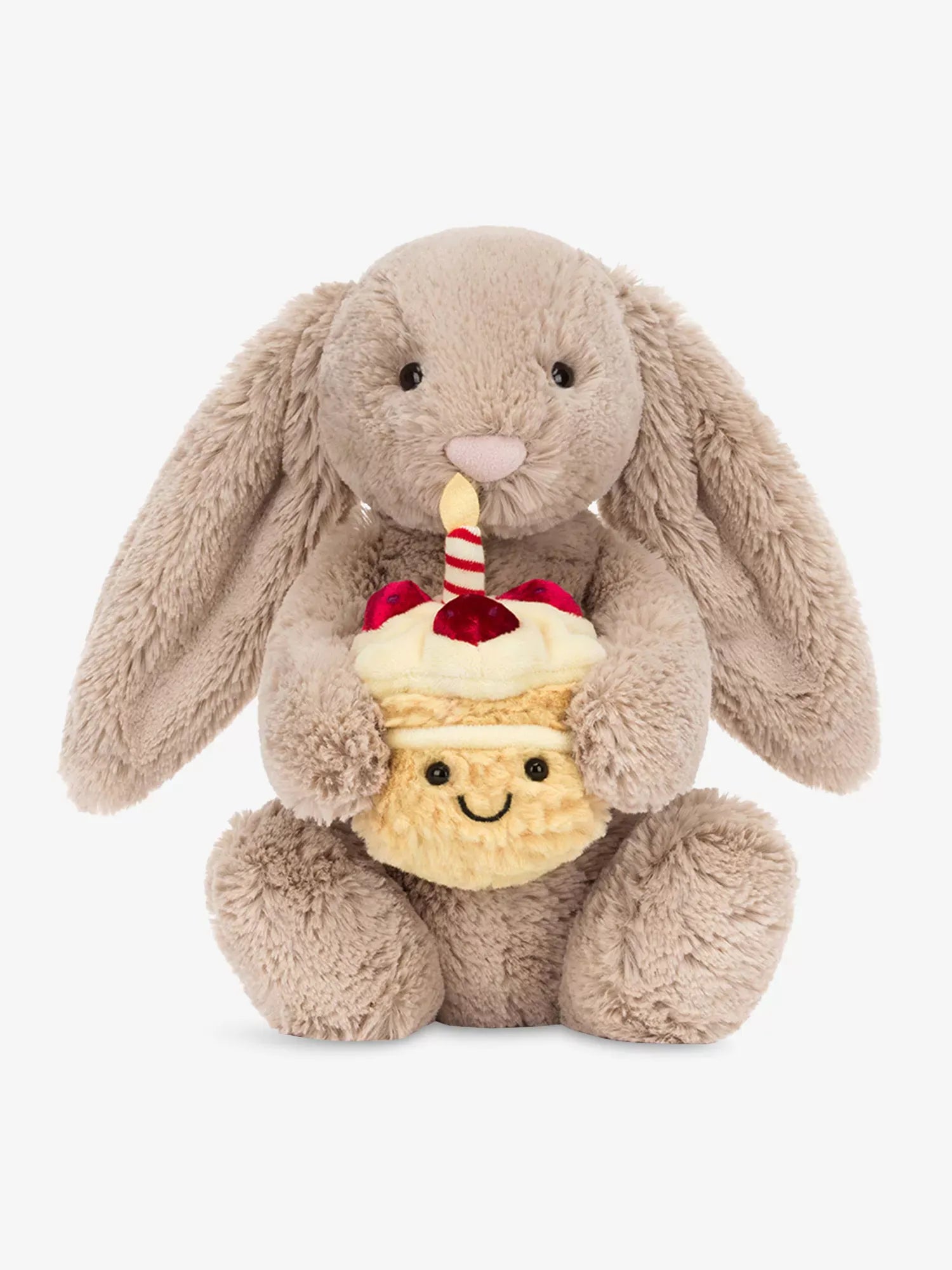 Jellycat Bashful Beige Bunny 'Birthday'