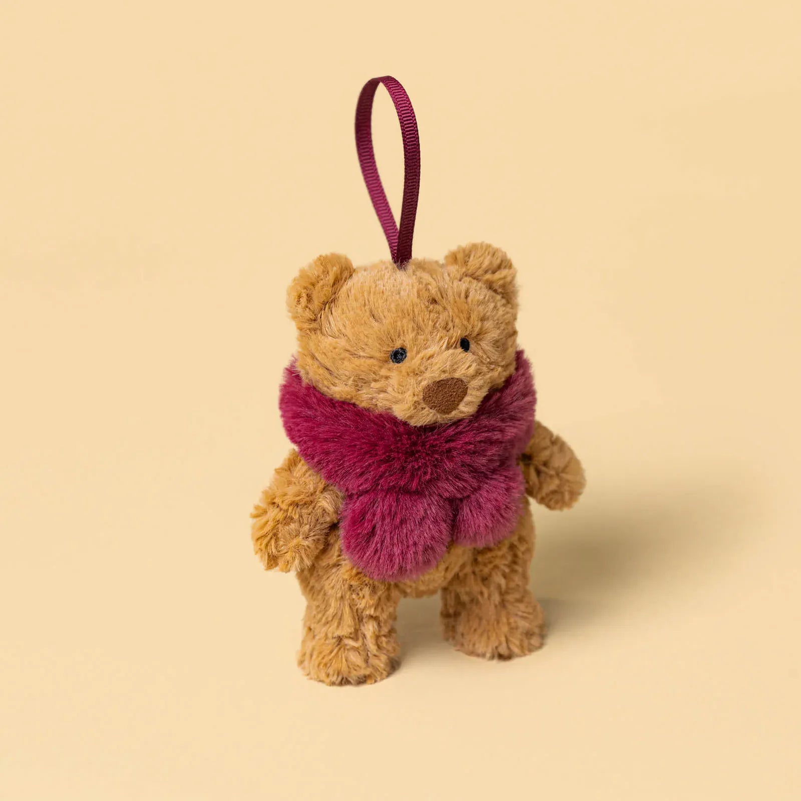 Jellycat Bartholomew Bear Winter Warmer Decoration