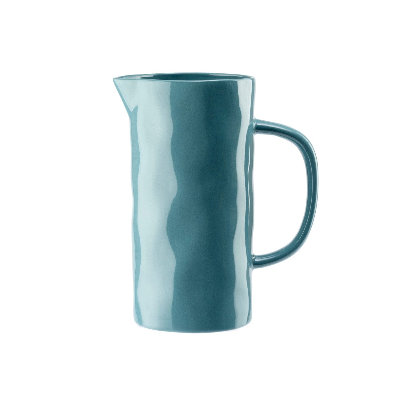 Medium Ceramic Jug Petrol 