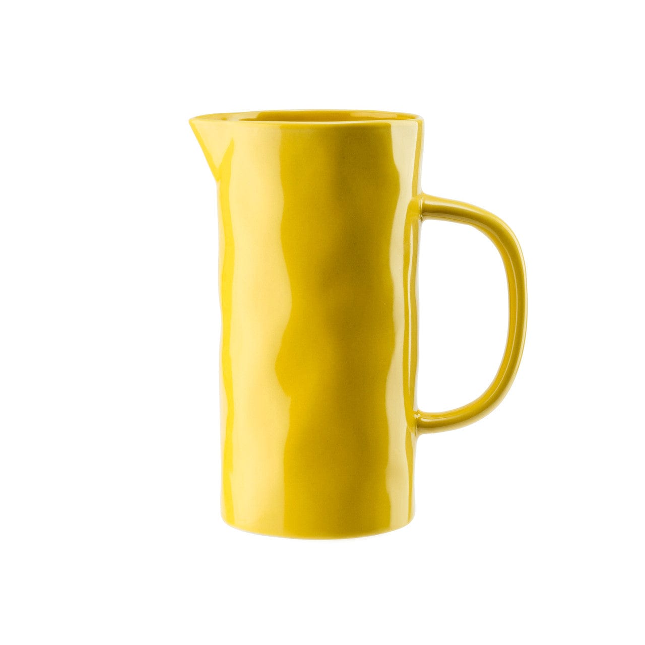 Medium Ceramic Jug Yellow 