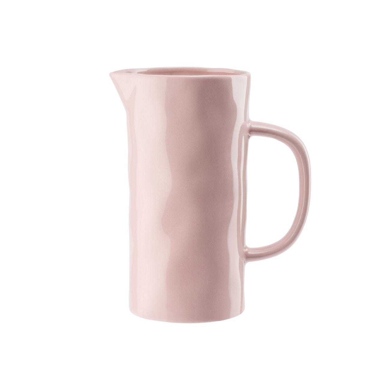 Medium Ceramic Jug Pale Pink 